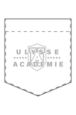 T-Shirt noir à poche stylé - Ulysse Académie