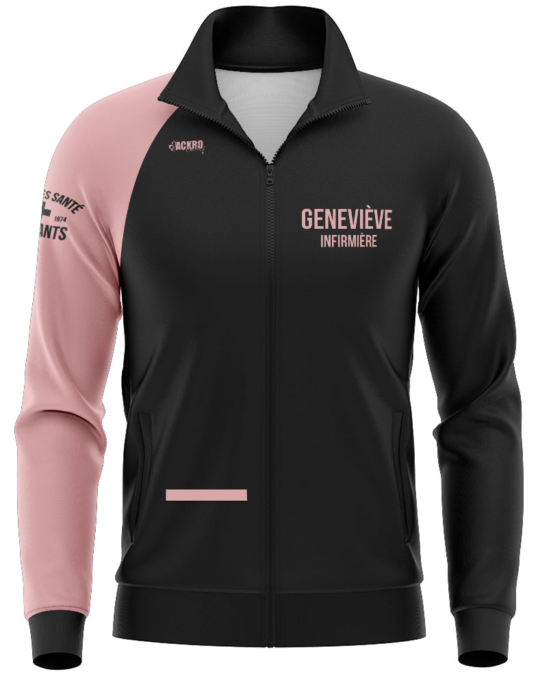 Veste manche rose  - Service Santé