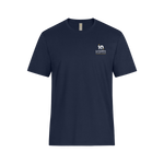 T-Shirt Marine - Logo au coeur - La Cantine pour tous