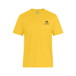 T-Shirt Or - Logo au coeur - La Cantine pour tous