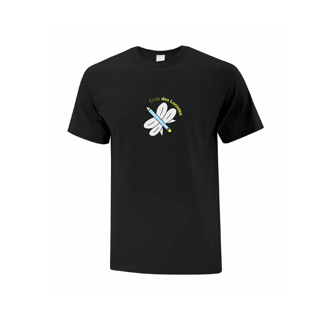 T-shirt noir - École des Lucioles