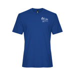 T-shirt ultra doux en coton bleu lapis - ANDLC