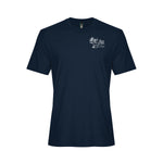 T-shirt ultra doux en coton marine - ANDLC