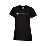 T-shirt ultra doux en coton noir - TAG ONE