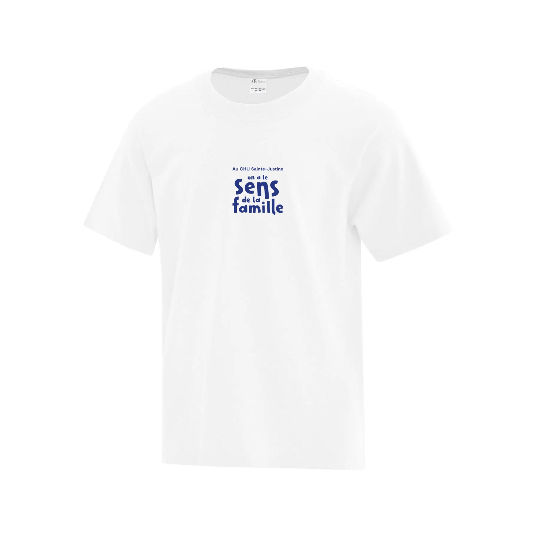 T-shirt 100 % coton - Collection sens de la famille - CHU Sainte-Justine