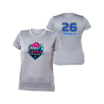 T-Shirt technique Gris pâle - Griffes de Glaces