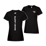 T-shirt ultra doux en coton noir - TAG