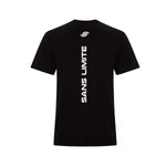 T-shirt ultra doux en coton noir - TAG