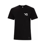 T-shirt ultra doux en coton noir - TAG