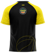 T-Shirt Jour de match - Noir/Jaune - Club de Basketball Révolution