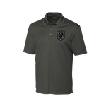 Polo Pure slate - Écusson UA - Ulysse Académie