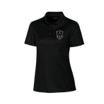 Polo Noir - Écusson UA - Ulysse Académie