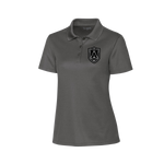 Polo Pure slate - Écusson UA - Ulysse Académie