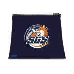 Un duo de sacs à collation lavables (2 formats) - Logo sport - École primaire SGS