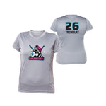 T-Shirt technique Gris pâle - Les Guerrières