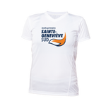 T-Shirt technique Blanc - École primaire SGS