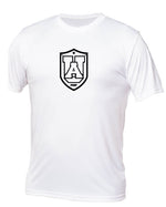 T-shirt technique blanc - Logo UA - Ulysse Académie