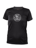 T-shirt technique noir - Logo rond - Ulysse Académie
