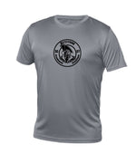 T-shirt technique gris foncé - Logo rond - Ulysse Académie