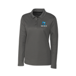 *Uniforme - Polo manche longue Gris Ardoise - École A.N.M.