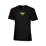 T-shirt ultra doux en coton noir - TAG ONE