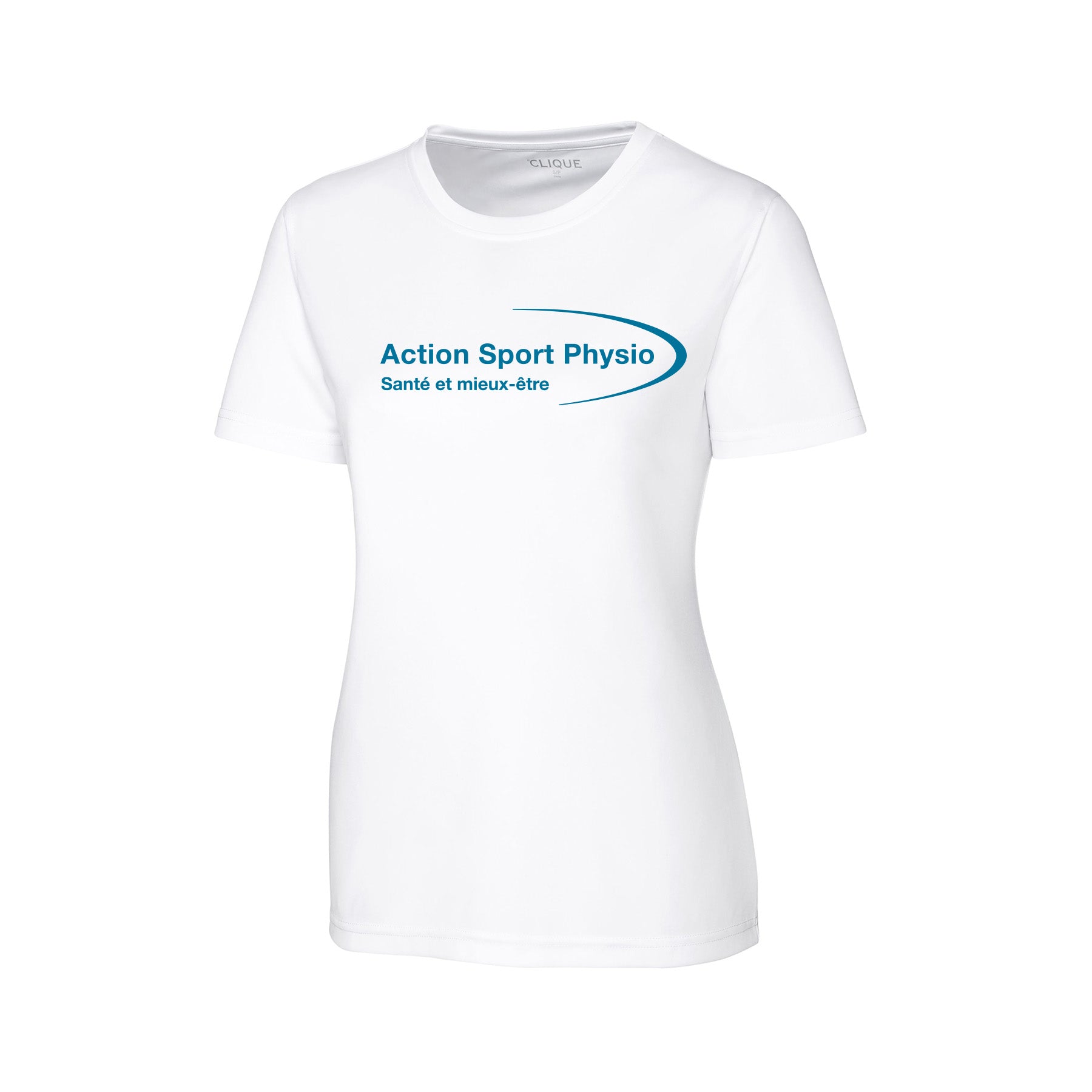 T-shirt athlétique blanc  - Action Sport Physio