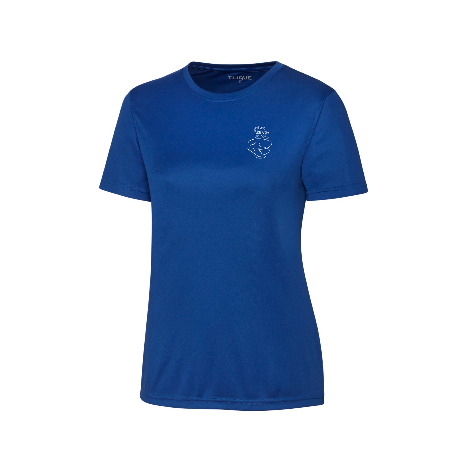 T-shirt royal technique - Patinage Blainville Ste-Thérèse