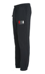 Pantalon jogging noir logo Collège Lionel-Groulx  - CLG
