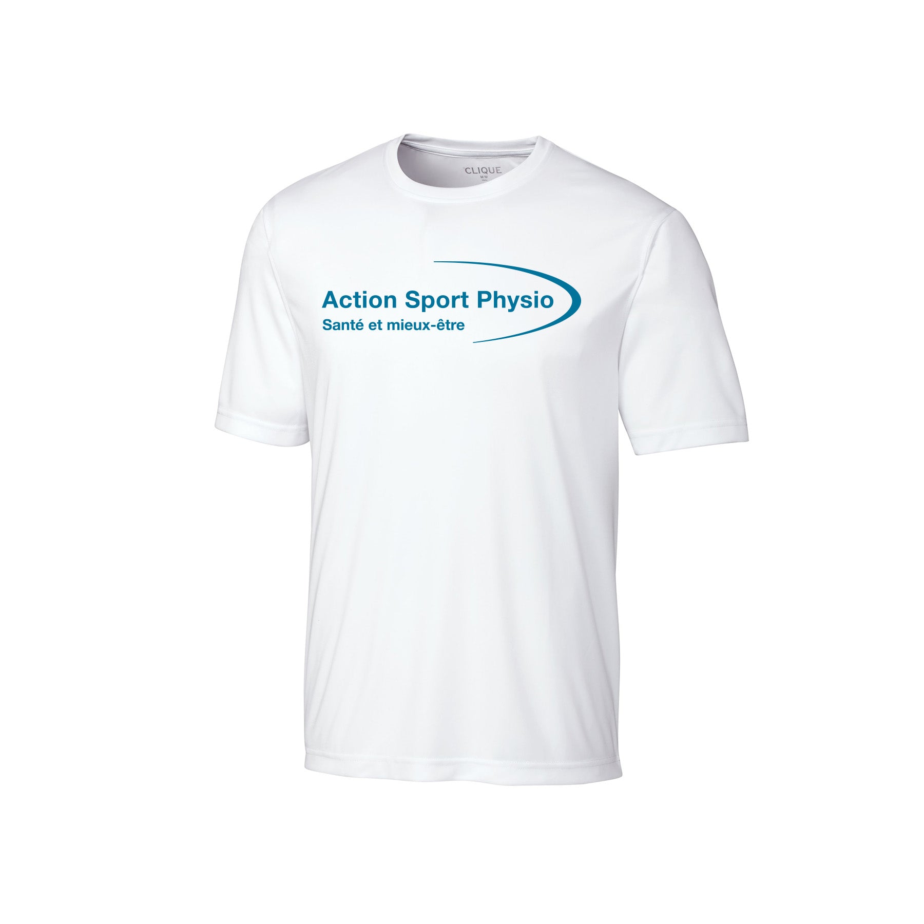 T-shirt athlétique blanc  - Action Sport Physio