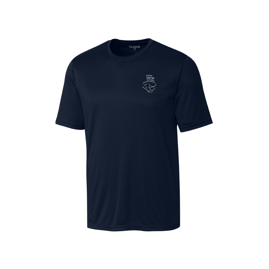T-shirt marine technique - Patinage Blainville Ste-Thérèse