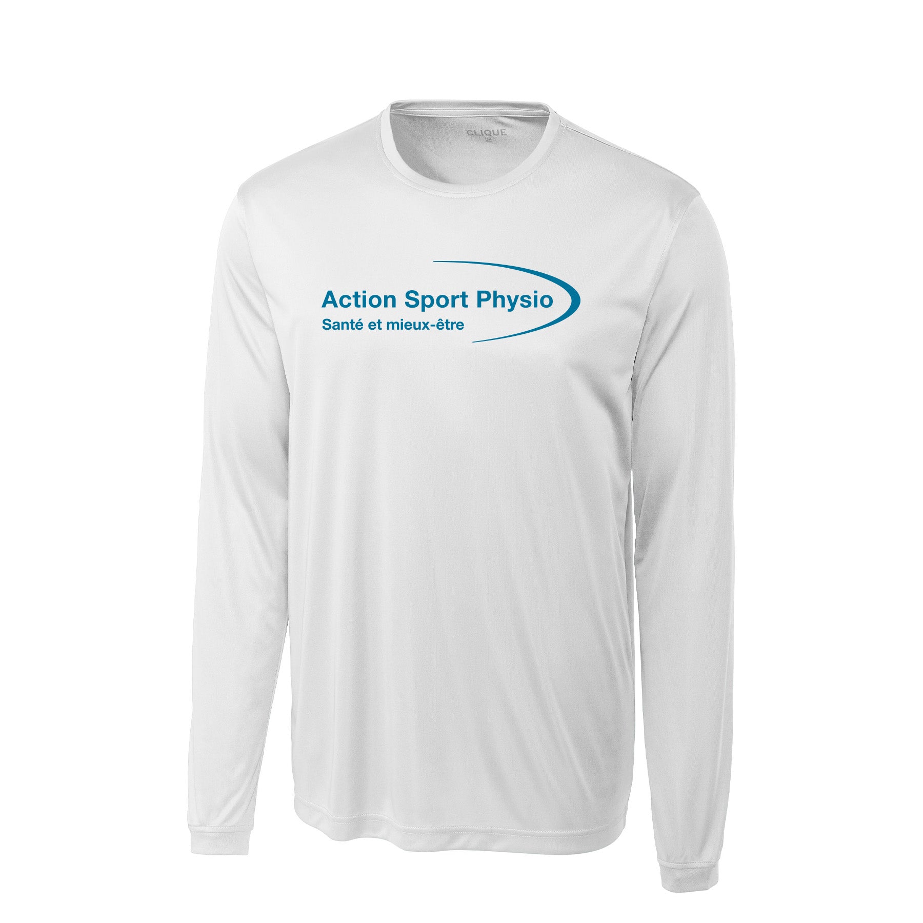 Chandail manche longue blanc - Action Sport Physio