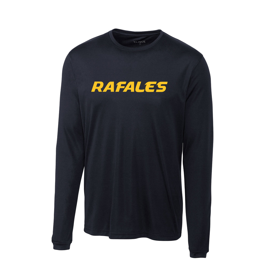 Chandail technique manche longue Marine Rafales- École secondaire des Lacs