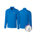 Manche longue 1/4 zip Royal - Exclusif aux entraineurs & personnels de l'école - Vortex