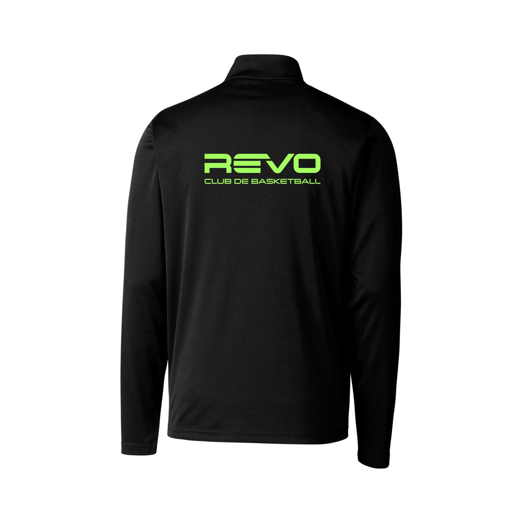 Manche longue 1/4 zip classique  - Club de Basketball REVO