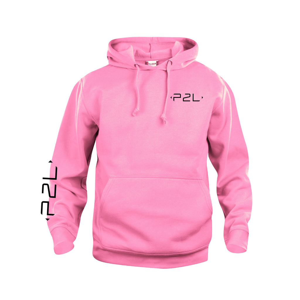 Kangourou Rose logo devant & manche droite - P2L