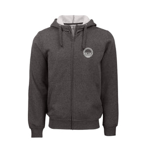 Veste en molleton Anthracite - École secondaire des Lacs