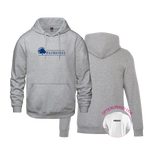Kangourou Gris chiné sportif - Logo École - ESP