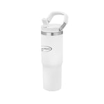 Bouteille d'eau blanche 28 oz avec paille - Action Sport Physio