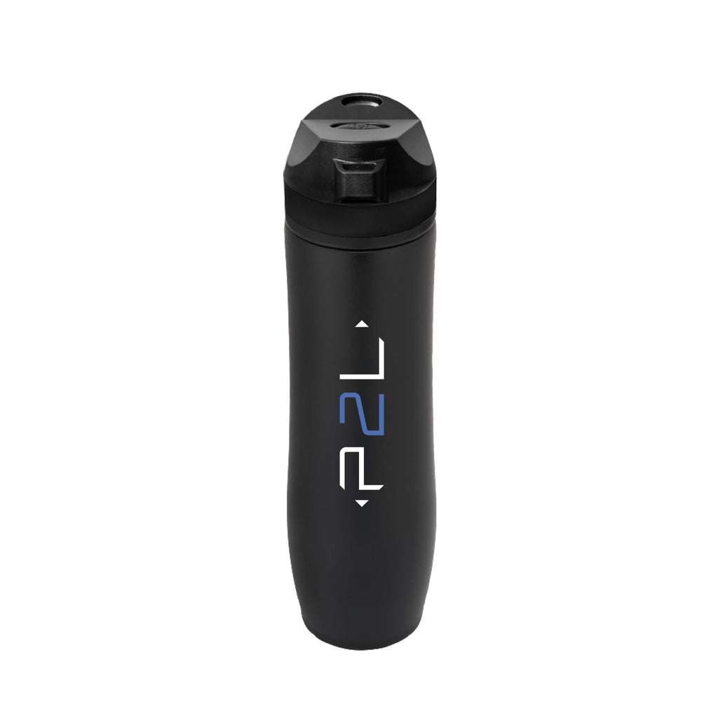 Bouteille d'eau 20 oz logo blanc & bleu - P2L