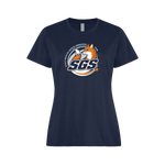 T-shirt coton Marine - Logo sport - École primaire SGS