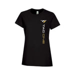 T-shirt ultra doux en coton noir - TAG ONE