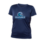 T-Shirt technique marine pour les membres du personnel - Les rapides - École Mont-de-La-Salle