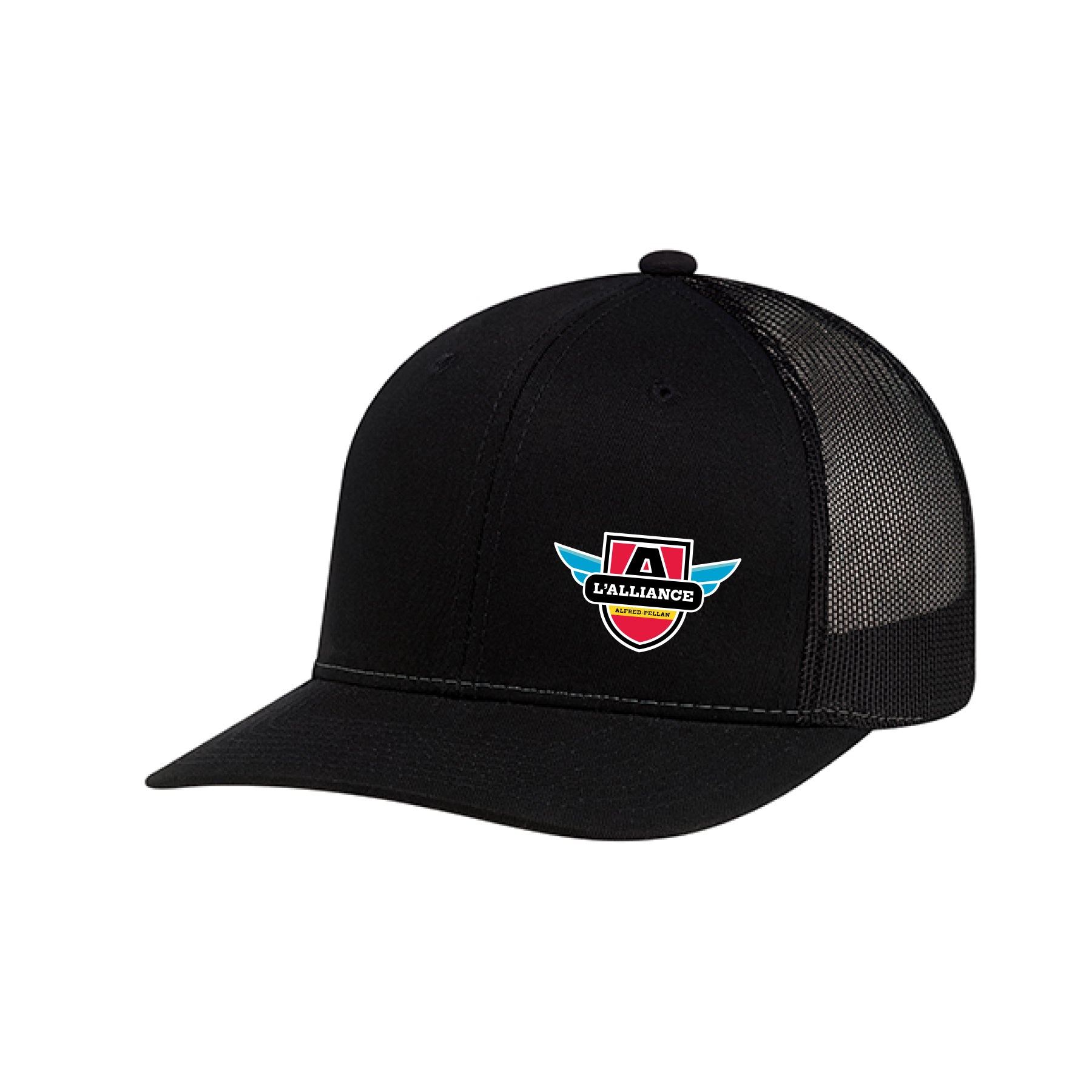 Casquette avec filet Noir/Noir - Alfred-Pellan