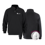 Chandail 1/4 zip Noir - Logo École - ESP