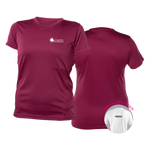 T-Shirt technique Vin - Logo École - ESP