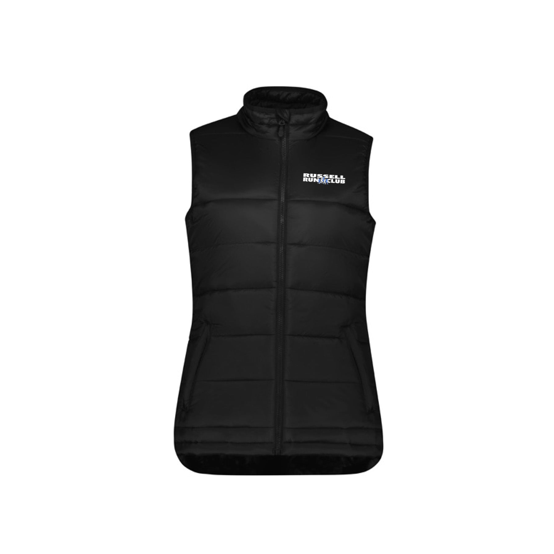 Veste sans manche - Noire - Russell Run Club