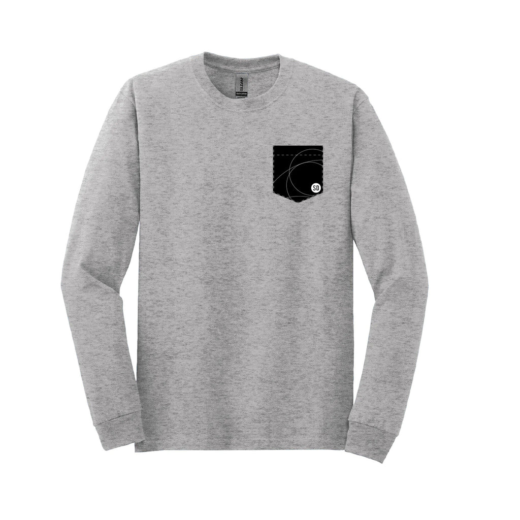 Chandail gris sport- poche noir - Siskinds Desmeules Avocats
