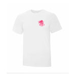 T-shirt coton Blanc - Storm Pink Girls