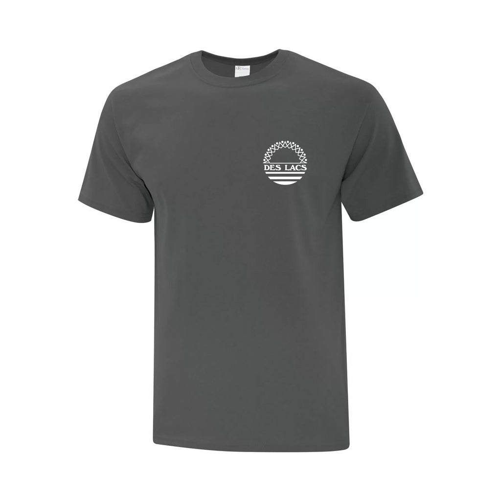 T-shirt Charbon - École secondaire des Lacs