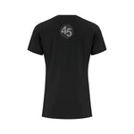 T-Shirt 45e de coton noir -  Humance